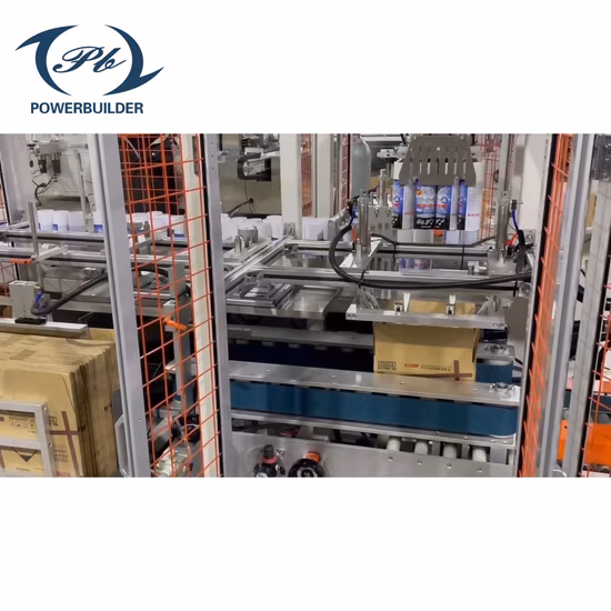 Machine d'emballage à grande vitesse complètement automatique de boîte de carton pour la machine de cartonnage de gants de masque de parfum