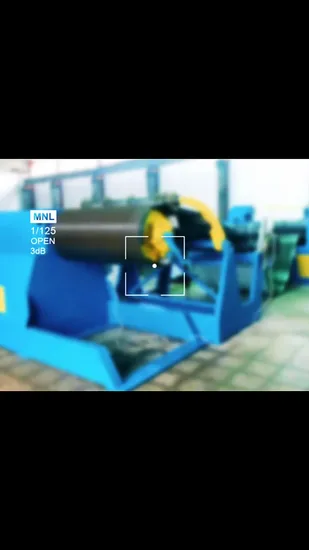Machine de refendage de découpeuse de matériaux de rouleaux de bobines d'acier