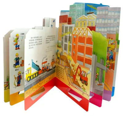 Livre d'enfants faisant des machines de coupe de livre de conseil de coin rond de machine coupée